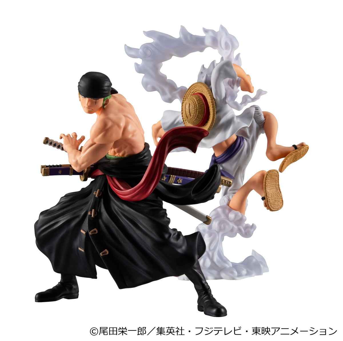 [PRE-ORDER] Megahouse WALLSTAR ONE PIECE Monkey D. Luffy GEAR5 & Roronoa Zoro set [with gift]