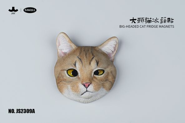 JXK - Cat head fridge magnets