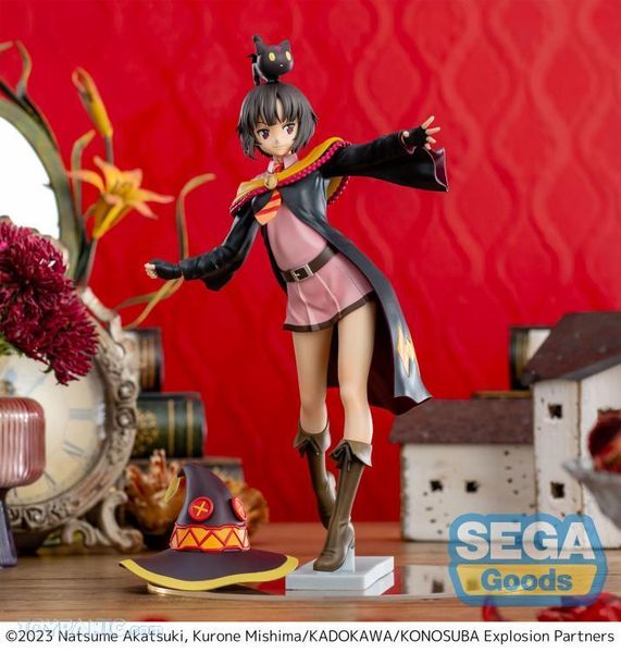 PREORDER - Sega - KONOSUBA An Explosion on This Wonderful World! - Luminasta Megumin with Chomusuke