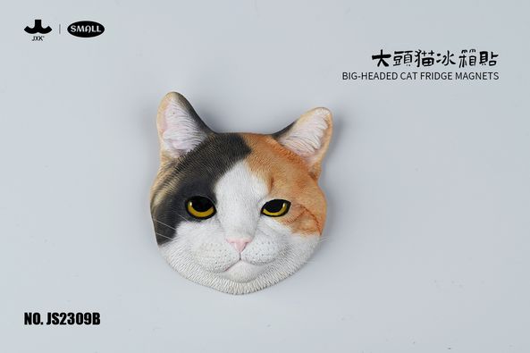 JXK - Cat head fridge magnets