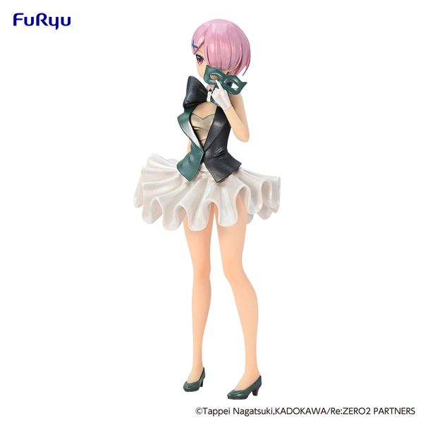 Furyu - Re:ZERO -Starting Life in Another World - SSS Figure - Ram in Circus Pearl Color ver.