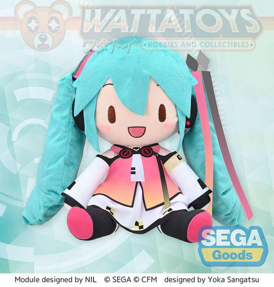 Sega - Hatsune Miku - Fuwapetit Project DIVA MEGA39's L Plush "Star Voice"