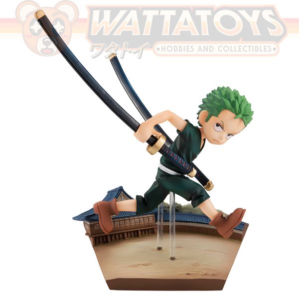 PREORDER - Megahouse - ONE PIECE - G.E.M. series Roronoa Zoro RUN!RUN!RUN! (Repeat)