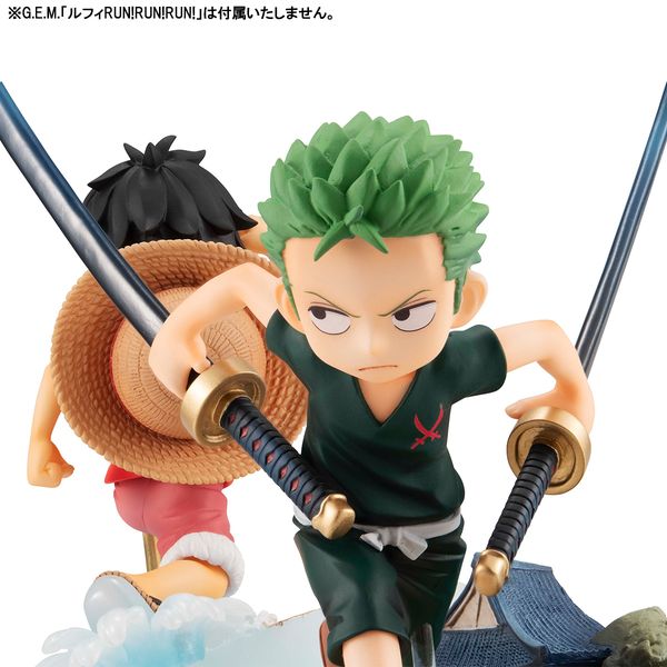 PREORDER - Megahouse - ONE PIECE - G.E.M. series Roronoa Zoro RUN!RUN!RUN! (Repeat)