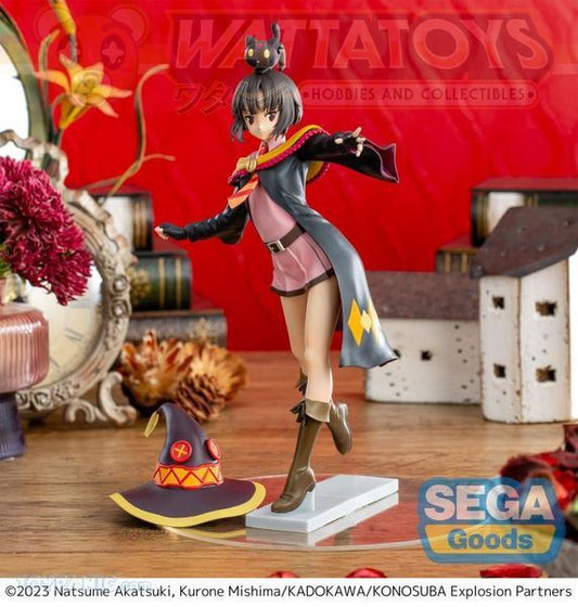 PREORDER - Sega - KONOSUBA An Explosion on This Wonderful World! - Luminasta Megumin with Chomusuke