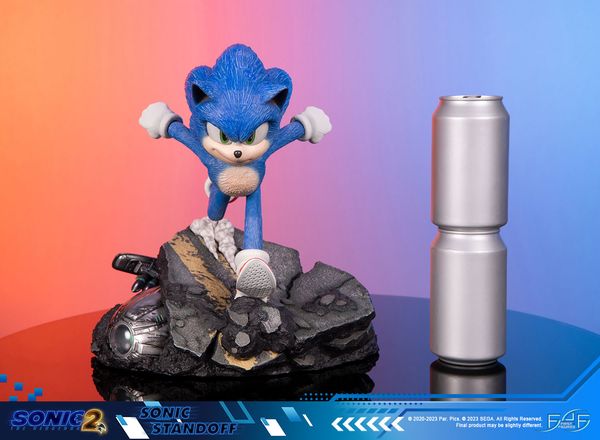 PREORDER - First 4 Figures - Sonic the Hedgehog 2 - Sonic Standof