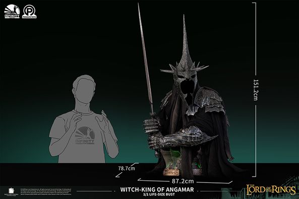 PREORDER - Infinity Studio - The Lord of the Rings - Witch-King of Angmar Life Size Bust