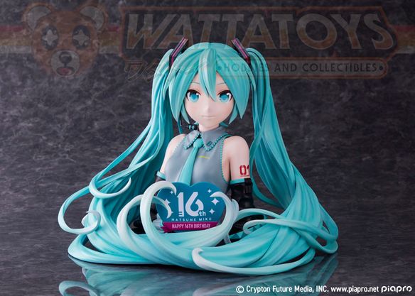 PREORDER - FURYU Corporation - Vocaloid - Hatsune Miku 16th Anniversary Bust Figure