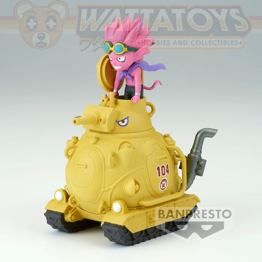 PREORDER - BANPRESTO - SAND LAND MEGA WORLD COLLECTABLE FIGURE - ROYAL ARMY TANK CORPS NO. 104