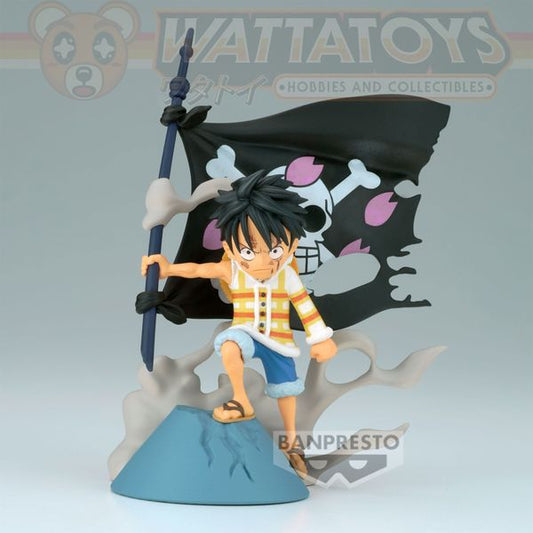 PREORDER - BANPRESTO - ONE PIECE - WORLD COLLECTABLE FIGURE LOG STORIES: MONKEY D LUFFY