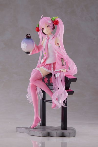 PREORDER - Taito - Vocaloid - Sakura Miku AMP+ Figure (Sakura Lantern Ver.) Reissue