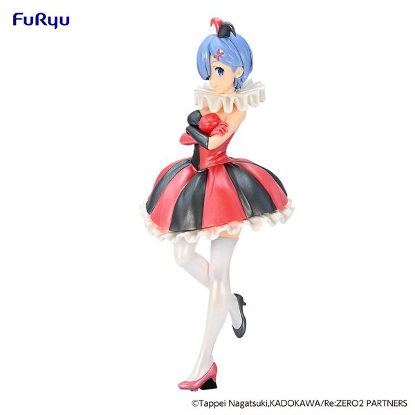 PREORDER -  Furyu - Re:ZERO Starting Life in Another World -　SSS Figure Rem in Circus Pearl Color ver.