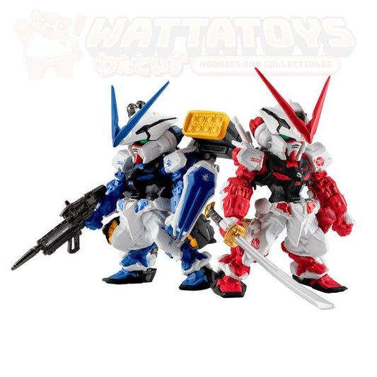 PREORDER - PBandai - Mobile Suit Gundam Seed Destiny - FW GUNDAM CONVERGE CORE ASTRAY RED & BLUE SET