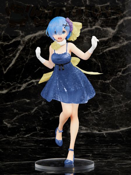 PREORDER - Taito - Re:Zero Starting Life in Another World Precious Figure - Rem (Clear Dress Ver.) Renewal Edition