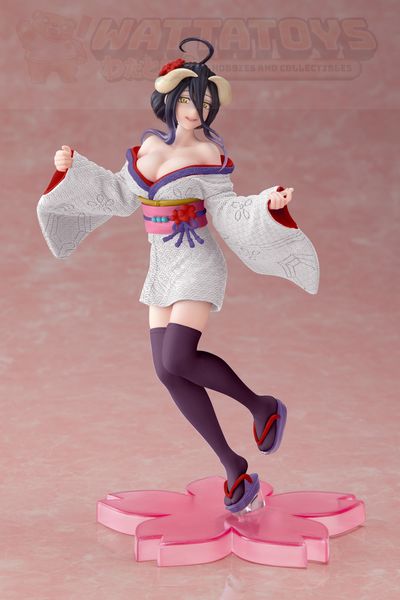 PREORDER - Taito - Overlord Coreful Figure - Albedo (Sakura Kimono Ver.) Renewal Edition