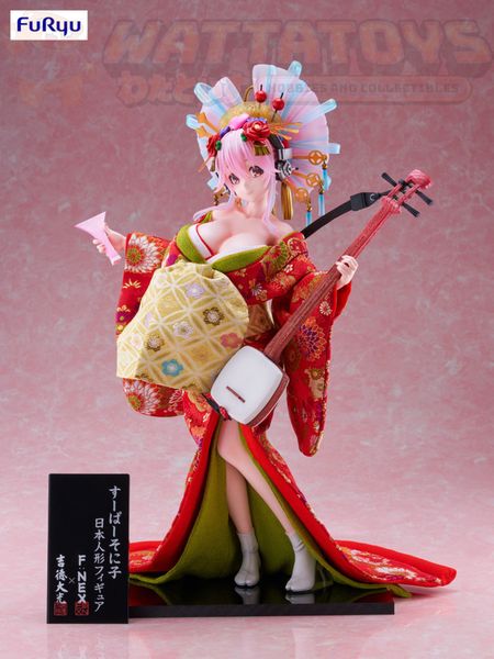 PREORDER - FURYU Corporation - Super Sonico - 1/4 Super Sonico Japanese Doll (re-order)