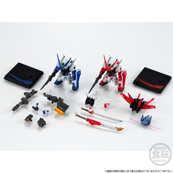 PREORDER - PBandai - Mobile Suit Gundam Seed Destiny - FW GUNDAM CONVERGE CORE ASTRAY RED & BLUE SET