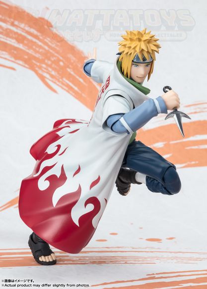 PREORDER - Bandai Spirits - NARUTO - S.H.Figuarts MINATO NAMIKAZE NARUTOP99 Edition