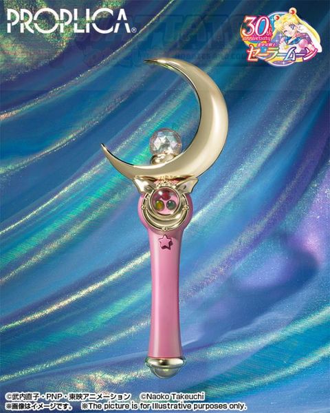 PREORDER - Bandai Spirits - Sailor Moon Series - PROPLICA MOON STICK Brilliant Color Edition