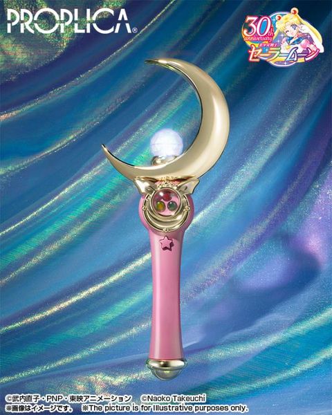 PREORDER - Bandai Spirits - Sailor Moon Series - PROPLICA MOON STICK Brilliant Color Edition