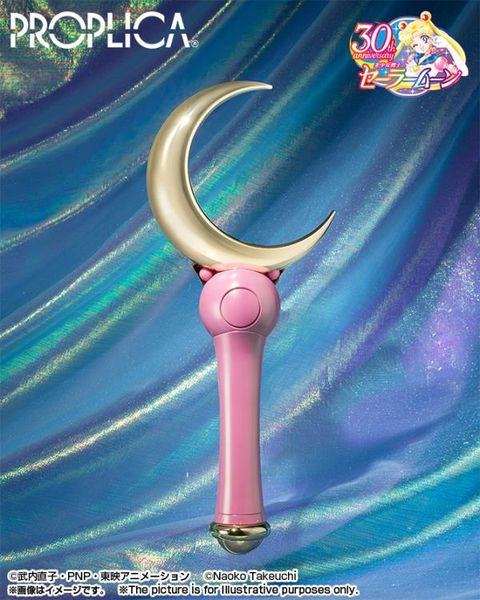 PREORDER - Bandai Spirits - Sailor Moon Series - PROPLICA MOON STICK Brilliant Color Edition