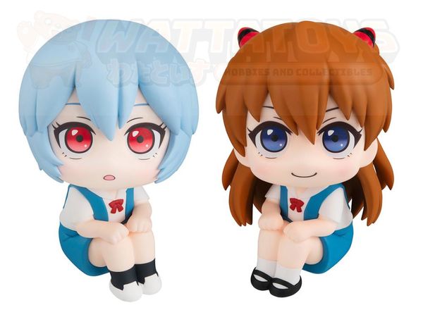 PREORDER - Megahouse - Evangelion： 3.0+1.0 Thrice Upon a Time - Lookup Rei Ayanami & Shikinami Asuka Langley Set (with gift)