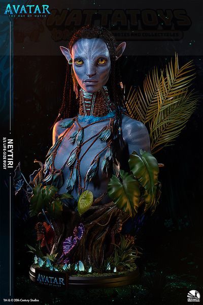 PREORDER - Infinity Studio - Avatar The Way of Water -  Neytiri Life Size Bust (Premium)