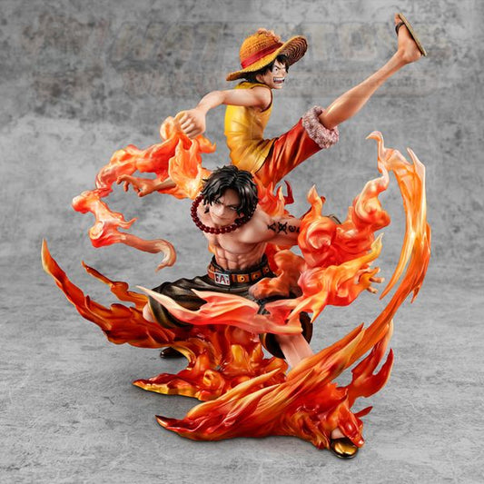 PREORDER - Megahouse - One Piece - Portrait Of Pirates ONE PIECE NEO-MAXIMUM Luffy & Ace Bond between brothers 20th LIMITED Ver