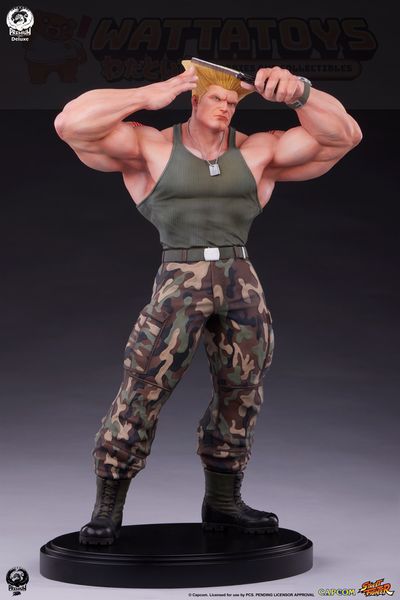 PREORDER - Premium Collectibles Studio - Street Fighter - Guile 1:4 - Deluxe Classic Version