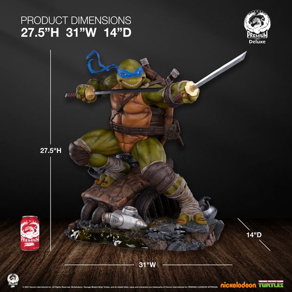 PREORDER - Premium Collectibles Studio - Teenage Mutant Ninja Turtles - Leonardo 1:3 - Deluxe