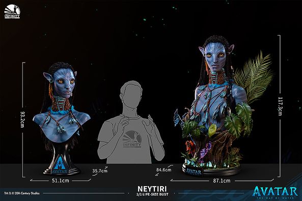 PREORDER - Infinity Studio - Avatar The Way of Water -  Neytiri Life Size Bust (Premium)