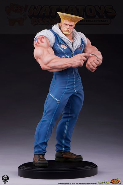 PREORDER - Premium Collectibles Studio - Street Fighter - Guile 1:4 - SF6 Version