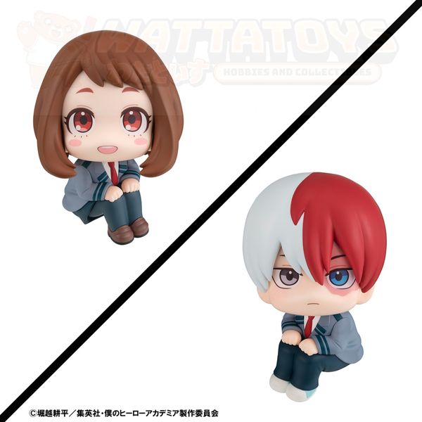 PREORDER - Megahouse - My Hero Academia - Lookup Ochaco Uraraka & Shoto Todoroki Set (with gift)