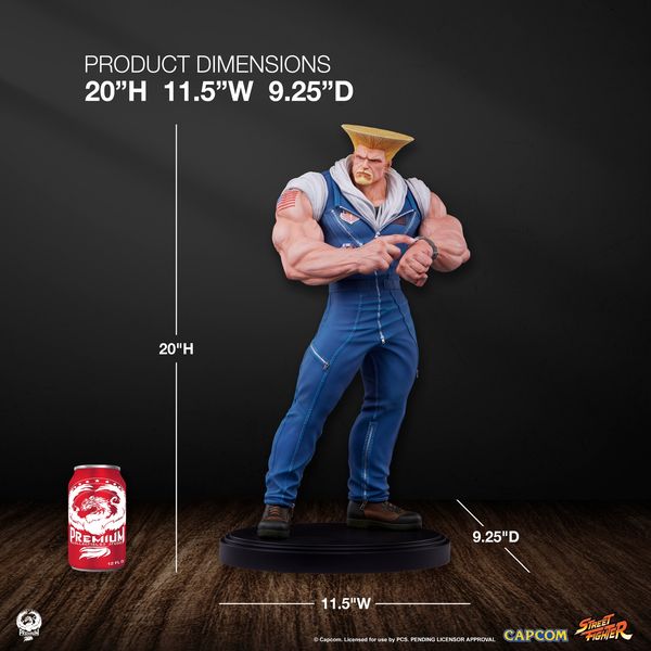 PREORDER - Premium Collectibles Studio - Street Fighter - Guile 1:4 - SF6 Version