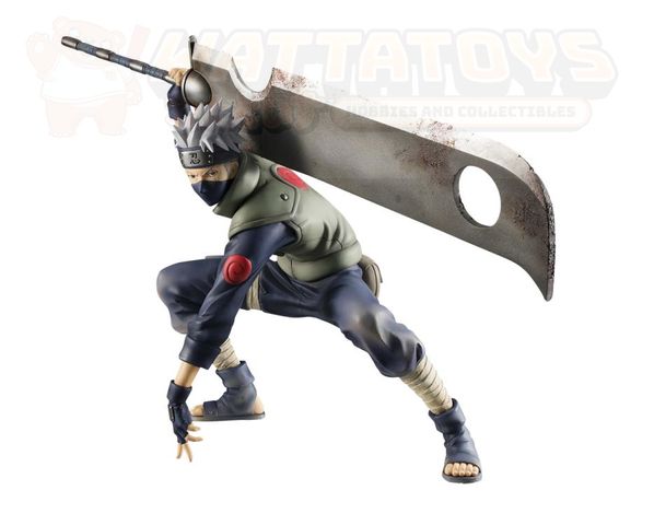 PREORDER - Megahouse - Naruto Shippuden - G.E.M. series Kakashi Hatake Great Ninja War Ver.15th anniversary