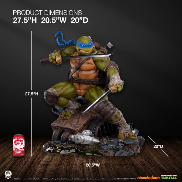 PREORDER - Premium Collectibles Studio - Teenage Mutant Ninja Turtles - Leonardo 1:3