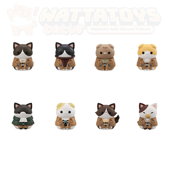 PREORDER - Megahouse - Attack on Titan - MEGA CAT PROJECT Attack on Tinyan Gathering Scout Regiment danyan! （Repeat）