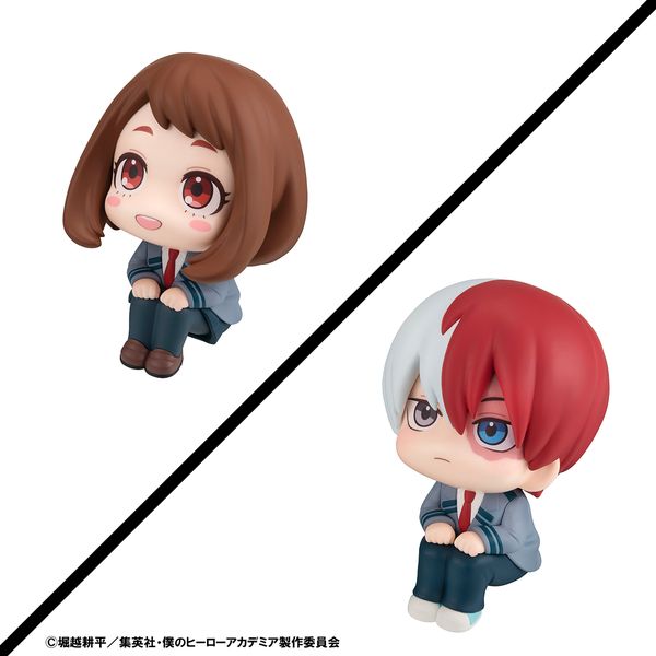 PREORDER - Megahouse - My Hero Academia - Lookup Ochaco Uraraka & Shoto Todoroki Set (with gift)