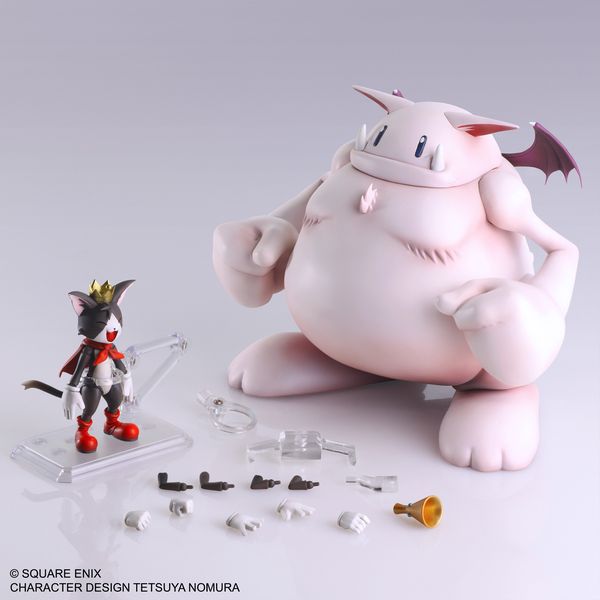 PREORDER - Square Enix - Final Fantasy VII - Bring Arts Action Figure: Cait Sith & Fat Moogle