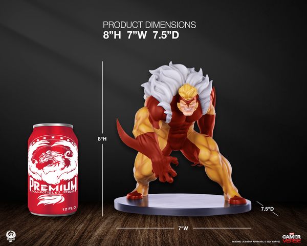 PREORDER - Premium Collectibles Studio - Marvel Gamerverse Classics - Sabretooth 1:10