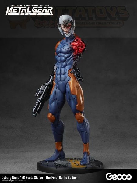 PREORDER - Gecco - Metal Gear Solid - 1/6 Cyborg Ninja The Final Battle Edition