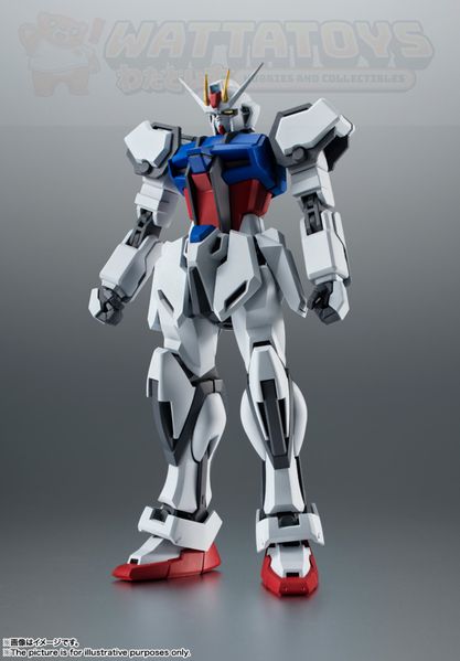 PREORDER - Bandai - Mobile Suit Gundam SEED - THE ROBOT SPIRITS <SIDE MS> GAT-X105 STRIKE GUNDAM ver. A.N.I.M.E. (REISSUE)