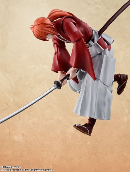 PREORDER - Bandai - Rurouni Kenshin: Meiji Swordsman Romantic Story - S.H.Figuarts Kenshin Himura