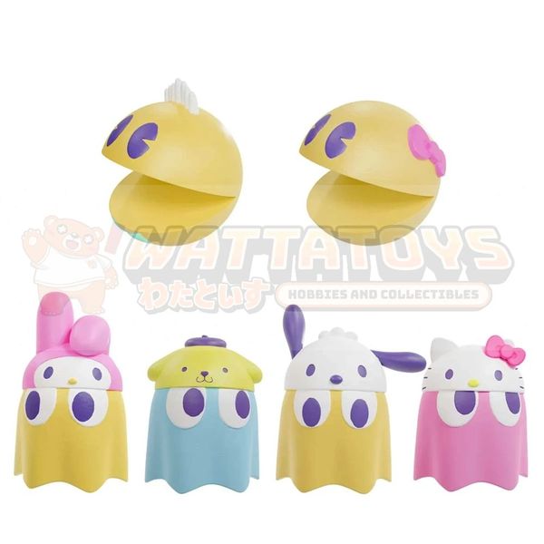 PREORDER - Megahouse - Pac-Man × Sanrio Characters - Chibicollect Figure vol.1 Set of 6
