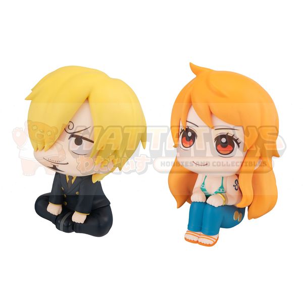 PREORDER - Megahouse - One Piece - Lookup Sanji & Nami set (with Cloche & Orange)