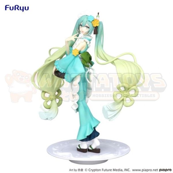 PREORDER - FuRyu - Vocaloid - Hatsune Miku Exceed Creative Figure -Matcha Green Tea Parfait Mint ver.