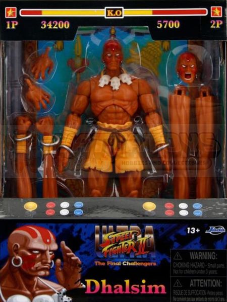 PREORDER - JADA - STREET FIGHTER - 1/12 Street Fighter II Dhalsim