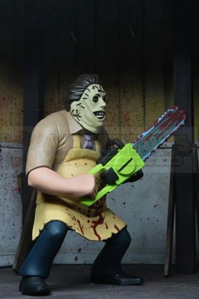 PREORDER -  Neca  - Texas Chainsaw Massacre - 6in Toony Terrors 50th Anniversary Leatherface (Bloody)