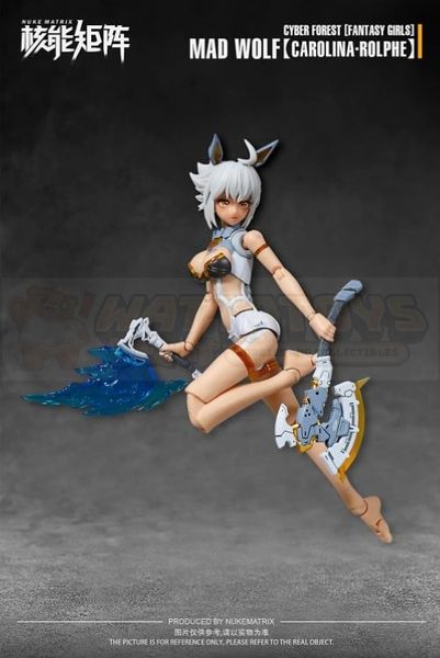 PREORDER - Nuke Matrix - Cyber Forest Fantasy Girls - 1/12 Scale MAD WOLF Model Kit