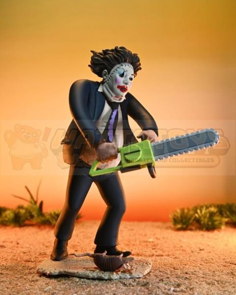 PREORDER -  Neca  - Texas Chainsaw Massacre - 6in Toony Terrors 50th Anniversary Pretty Woman Leatherface